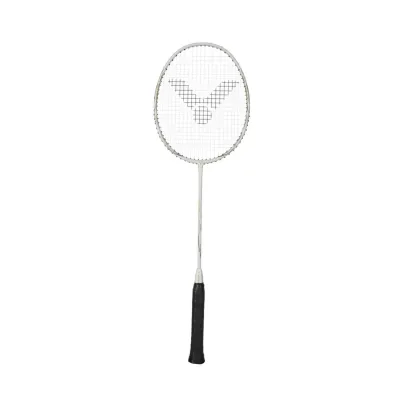 Victor Unisex Adults JS 800HT 64 Badminton Racket(White/Blue)- Sports Direct One Size
