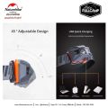 Naturehike TD-02 Light Weight Rechargable Headlights (ไฟฉายคาดศีรษะ). 