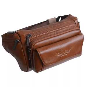 Tas Pinggang Pria Kulit Panjang 29Cm Import Premium