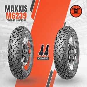 Paket Ban Motor Matic MAXXIS ON-OFFROAD 70/90 + 80/90 Ring 14 Tubeless
