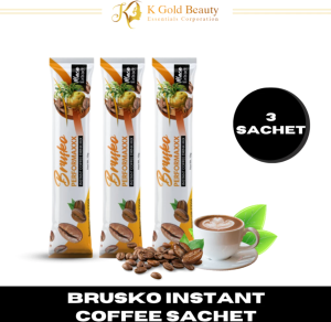 Brusko Performaxx Extreme Coffee With Tongkat Ali Ginseng at Maca Extract – 3/5/10 Sachets