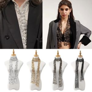 PELLETIZING Shiny Sequin Womens Waist Scarf Adjustable Handmade Belly Dance Belt Fashion Sparkling Glitter Hip Scarf Belly Dance Accessories
