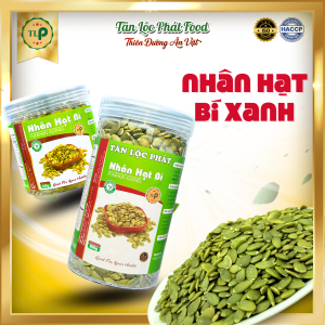 NHÂN HẠT BÍ XANH CHƯA RANG CHÍN TÂN LỘC PHÁT HŨ 500G Đồ Ăn Vặt Yêu Thích