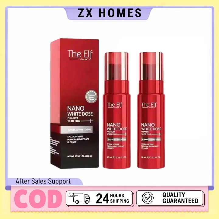 ZX HOMES THE ELF NANO WHITE DOSE Premium White Plus 60ML | Lazada PH