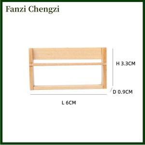 Fanzi 1 12 Dollhouse Simulation Mini Wall Bookshelf Model Dollhouse Miniature Study Furniture Decoration Dolls House Scene Ornament