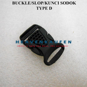 Buckle Slop Kunci Sodok 2 cm Hitam Murah Type D Harga Per Lusin
