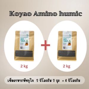 เซ็ตจุใจ โกยาวอมิโนฮิวมิค 4 กิโล ปรับสภาพดิน เร่งราก เร่งดอก เร่งใบ