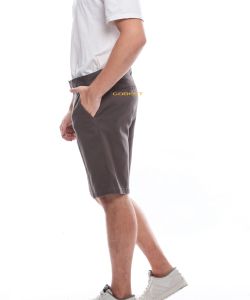 GOBEST celana pendek ABU TUA premium quality short pants 3% stretch size 28-38