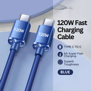 mixshop 120W PD Super Fast Charging CableType C Cable 1m/1.5m/2m [SG READY STOCK]