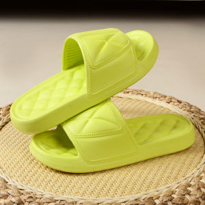 [Free Shipping] Smiley Face Slippers For Summer Home Use Non-Slip And Breathable EVA CoupleS 2026 New Model Hotel Bathroom Slippers