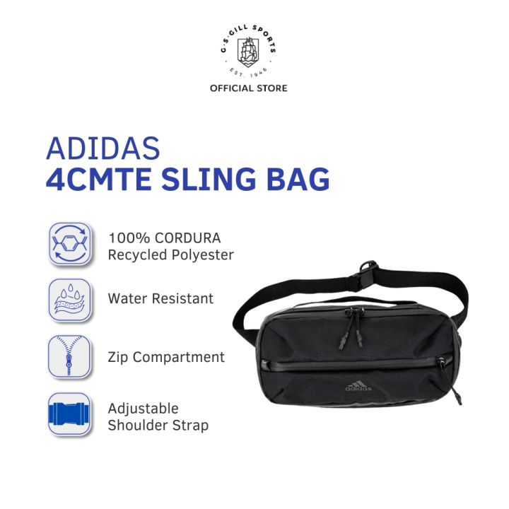 Adidas IB2675 Sling Bag Men Women CORDURA Waist Shoulder Bag with Multiple Compartments Lazada