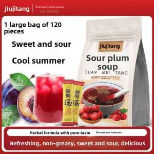 Instant plum juice drink for cooling and relieving heat individually packaged small-sized instant beverage health powder