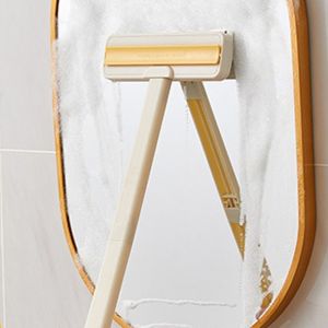 QFV5F 2 ใน 1 แปรงหน้าจอด้ามยาว สามารถเปลี่ยนได้ ไม่มีรอยขีดข่วน ไม้กวาดน้ำ ขัดถูที่ทรงพลัง หัวปรับได้ ที่ขูดหน้าต่างแบบตาข่าย ทำความสะอาดหน้าต่าง