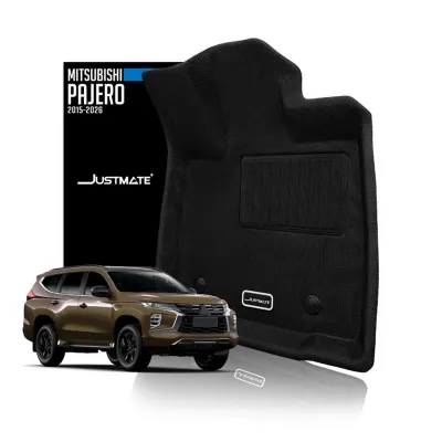 JUSTMATE MITSUBISHI พรมปูพื้นรถยนต์ PAJERO 2015 - 2026
