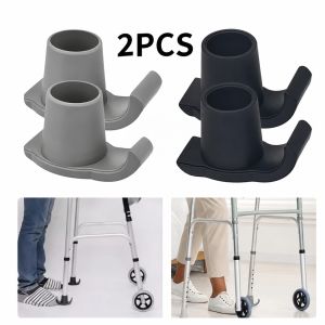 2Pcs Walker Skis Glides Durable Rubber Walker Glides Walker Universal Fit Walker Accessories