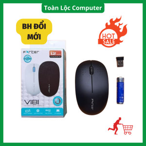 [FREESHIP MAX] Chuột máy tính không dây bluetooth FOTER V181 siêu bền lỗi đổi mới- Toàn Lộc Computer