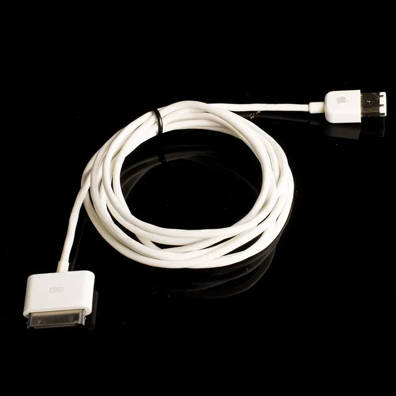 4FT Genuine Apple 30 Pin dock to FireWire 400 sync cable for iPod