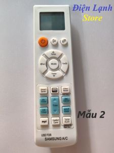 Remote máy lạnh Samsung các loại. (Tặng kèm cặp pin).
