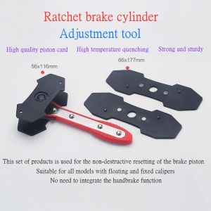 Disc Brake Car Ratchet Brake Piston Caliper Spreader Tool Brake Piston Compressor Wrench Brake Cylinder Regulator Separator