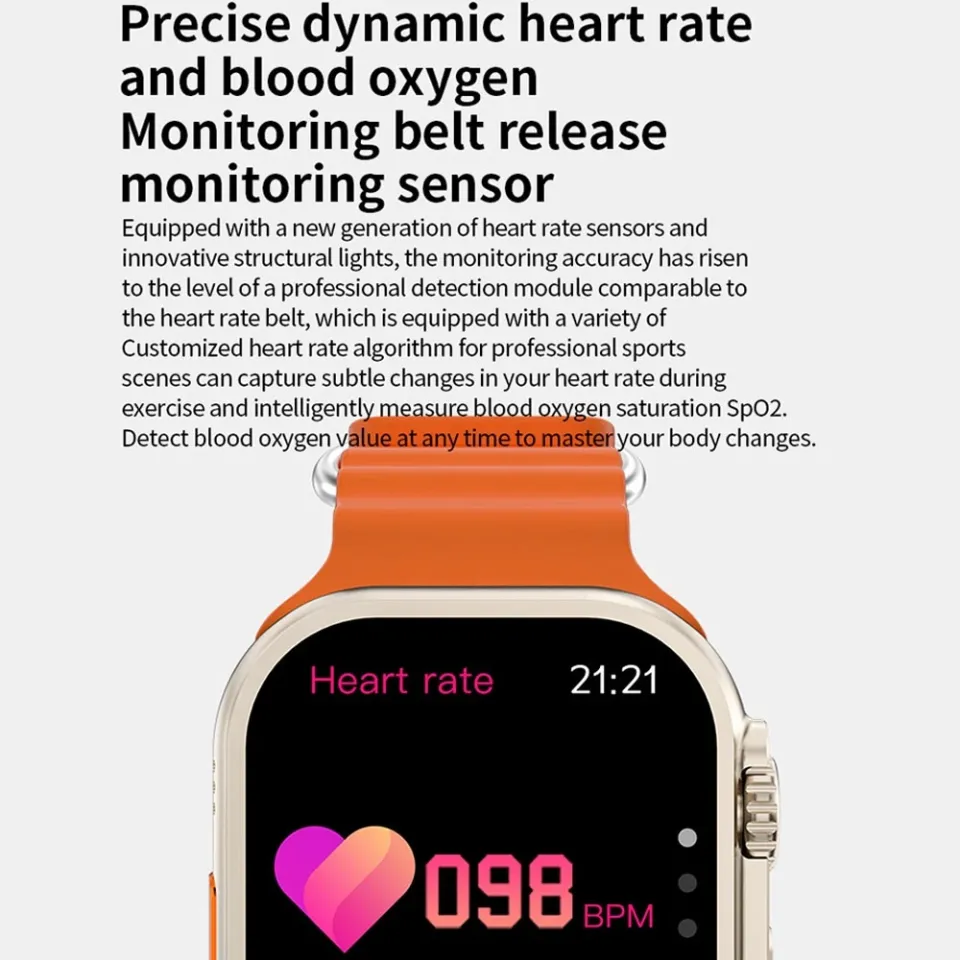 🎁 Free Gift Straps 🎁 2024 Smart watch T20 Ultra in1