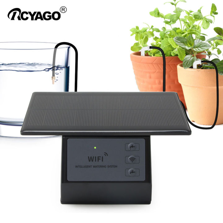 Solar Automatic Drip Irrigation Kit - Easy DIY Watering Device For Garden (UK)
