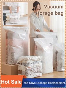 Vacuum Storage Bag Easy to Clean Dustproof Storage Bag Vacuum-free Storage Rapid Exhaust Easy to Use
