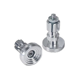 【COD】ปลายแฮนด์มอเตอร์ไซค์ 2 ชิ้น สแตนเลสคุณภาพสูง ด้ามจับแบบยูนิเวอร์แซล CNC จุกอุดปลายแฮนด์