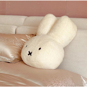 POTIKA Miffy หมอนกระต่ายใหม่ เด็กผู้หญิง กอดตุ๊กตา นอนหลับ ของเล่นตุ๊กตา หมอนอิงขนาดใหญ่ ของขวัญ