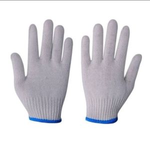 (12 Pasang) Sarung tangan 5 Benang Putih UNTUK Proyek