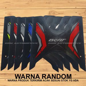 Karpet Motor Honda Beat 2013-2019 / Karpet Dek Karet  Premium Quality Rubber