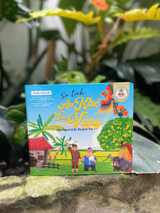 SÁCH CỔ TÍCH AR (Song Ngữ): SỰ TÍCH ĂN KHẾ TRẢ VÀNG - WeCoAp