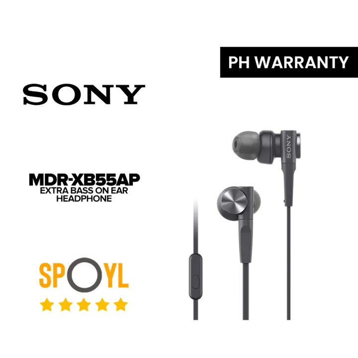Sony MDR-XB55AP/ MDRXB55AP MDR XB55AP EXTRA BASS In - Main Image