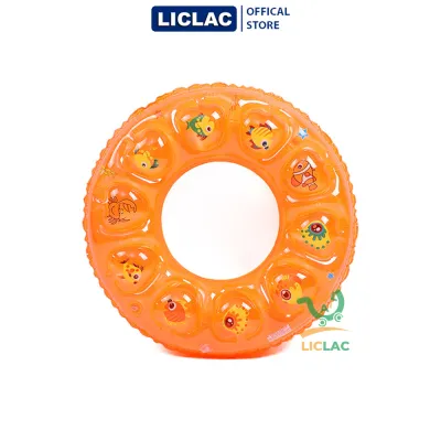 Phao bơi hình tròn dày 2 lớp chất liệu nhựa PVC ĐỦ SIZE 5060708090cm cho người lớntrẻ em PTR-2L