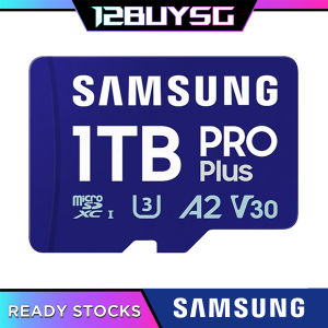 Samsung PRO Plus microSD Card U3 A2 V30 UHS-I Up to 180MB/s(Read) 130MB/s(Write) 128GB 256GB 512GB 1TB MBMD 12BUY Store 10 Years SG Warranty