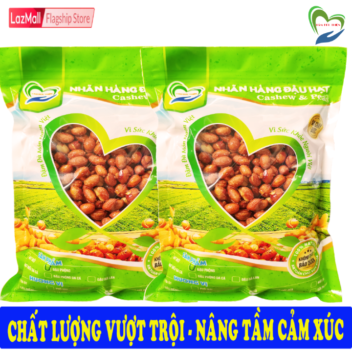Đậu Phộng Rang Muối Tâm Đức Thiện Thực Phẩm Đóng Gói Đóng Hộp Ăn Liền ...
