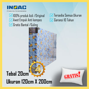 Kasur Busa INOAC MURAH ASLI 120 cm x 200 cm x 20 cm