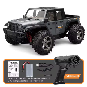 1:20 Full Scale Simulation Model Jeep High Speed RC Car 2.4G 4WD Motor Pickup Climbing Off-Road Model Car Toys for Kids Gifts