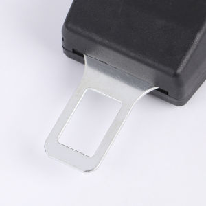 [ezrae Libun] เข็มขัดนิรภัยในรถยนต์2ชิ้นตัวขยายห่วงเข็มขัดนิรภัยในรถยนต์ตัวล็อคหัวเข็มขัดตัวเสียบแบบหนาอุปกรณ์เสริมสำหรับรถยนต์