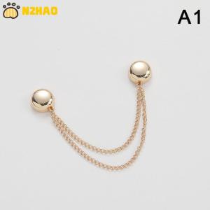 【N2HAO】 Magnetic Adjustable Trouser Legs Clips For Pants Pin Retractable Fixed Leg Pants Loose Button For Jeans Cardigan