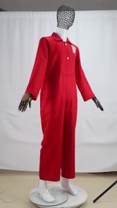 Joey Cosplay Costume Outfits Jordison Fantasia Bodysuit Band Slip Cosplay Knot Red Blue Jumpsuit Halloween Carnival Suit for Men