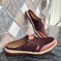Sepatu selop lofers JNC 11 Rajut Import terbaru. 