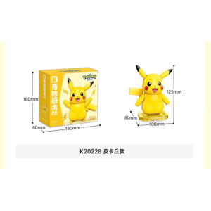⚠️现货⚠️ReadyStocks Pokemon Pikachu building blocks toys Keeppley 奇妙积木 宝可梦 手办 公仔 皮卡丘 儿童 益智 拼装 玩具
