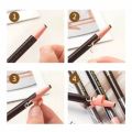 Pensil Alis Celak Tarik Benang  Eyebrow Pencil Benang Pinsil alis waterproof untuk Sulam alis - Pensil benang. 