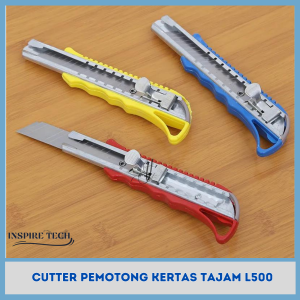 Pisau cutter Knife Pisau Seni Kerajinan Tangan Lipat cutter pisau tajam serbaguna