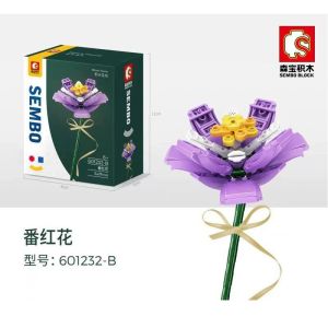 SEMBO building block flowers DIY Bangunan Buket Bunga Immortal Mainan Balok
