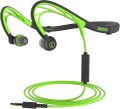 Sports Earbuds Wired Running Headphones with Microphone, Neckband in-Ear Stereo Workout Earphones Designed for Jogging Gym Headsets,Green. 