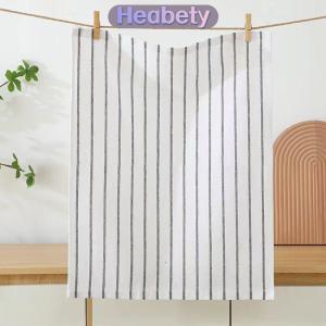 Heabety Khăn trải bàn 40x60cm Miếng bông dày và vải lanh bền Nhà Bếp Có thể tái sử dụng ăn uống trang trí ngày lễ