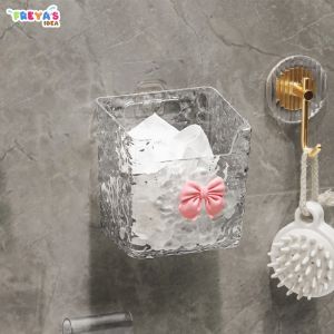 FR-C1262 Kotak Penyimpanan Serbaguna Tanpa Bor / Rak Dinding Tempat Penyimpanan Cabai Bawang Bumbu