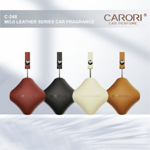 Carori Leather Car Air Freshener (11.5g x2) - C-248