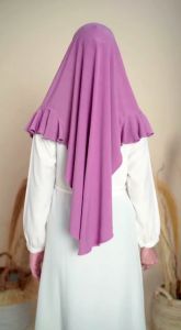 ARRAFI Hijab Instan Jersey AR 676 Premium Polos Pet Antem Rempel Kekinian